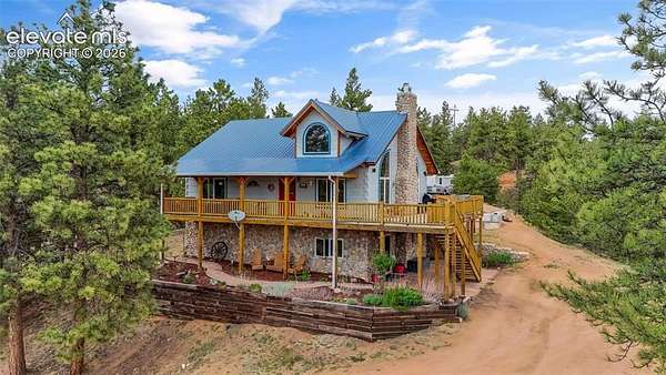 35.1 Acres of Land with Home for Sale in Florissant, Colorado