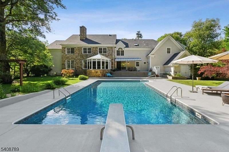 10.1 Acres of Land with Home for Sale in Far Hills, New Jersey