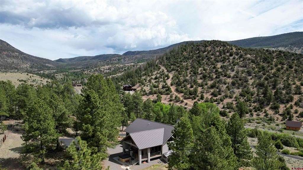 11.1 Acres of Recreational Land with Home for Sale in South Fork, Colorado