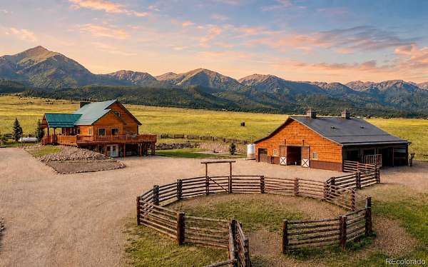 35 Acres of Land with Home for Sale in Westcliffe, Colorado