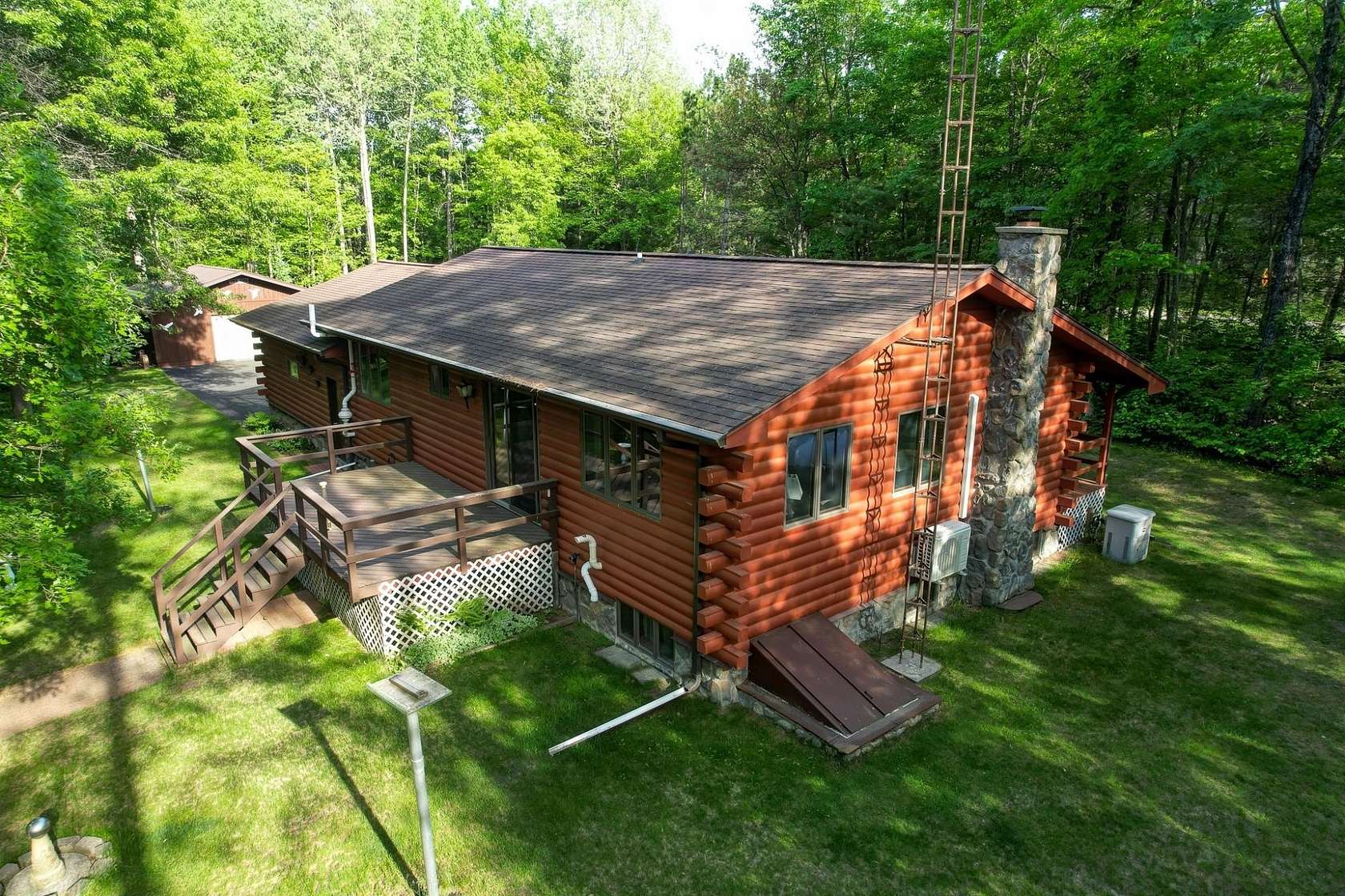 40 Acres of Recreational Land with Home for Sale in Tomahawk, Wisconsin