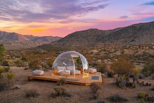 5 Acres of Land with Home for Sale in Joshua Tree, California