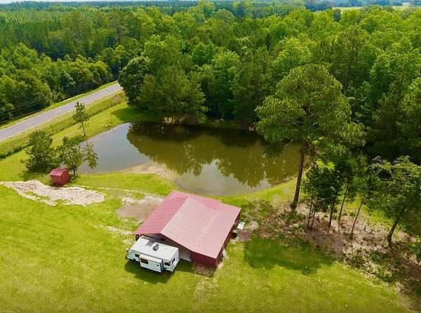 12.9 Acres of Recreational Land with Home for Sale in Ochlocknee, Georgia
