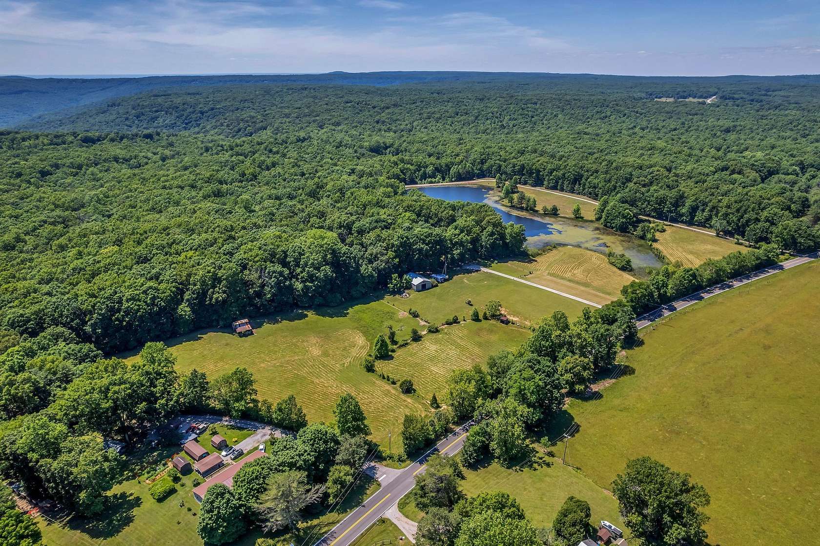 12.7 Acres of Land with Home for Sale in Sewanee, Tennessee