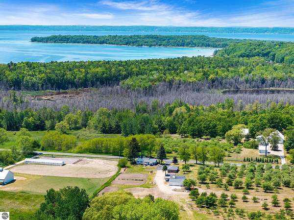 23.3 Acres of Agricultural Land with Home for Sale in Traverse City, Michigan