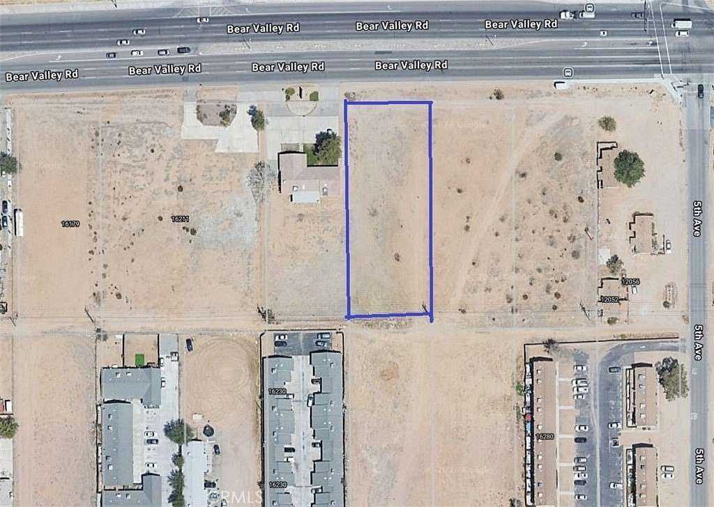 0.7 Acres of Commercial Land for Sale in Hesperia, California