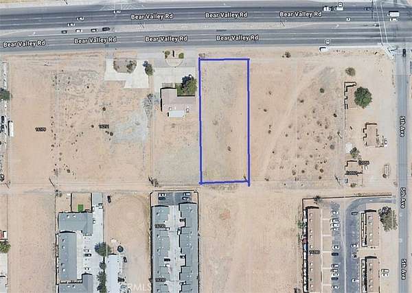 0.7 Acres of Commercial Land for Sale in Hesperia, California