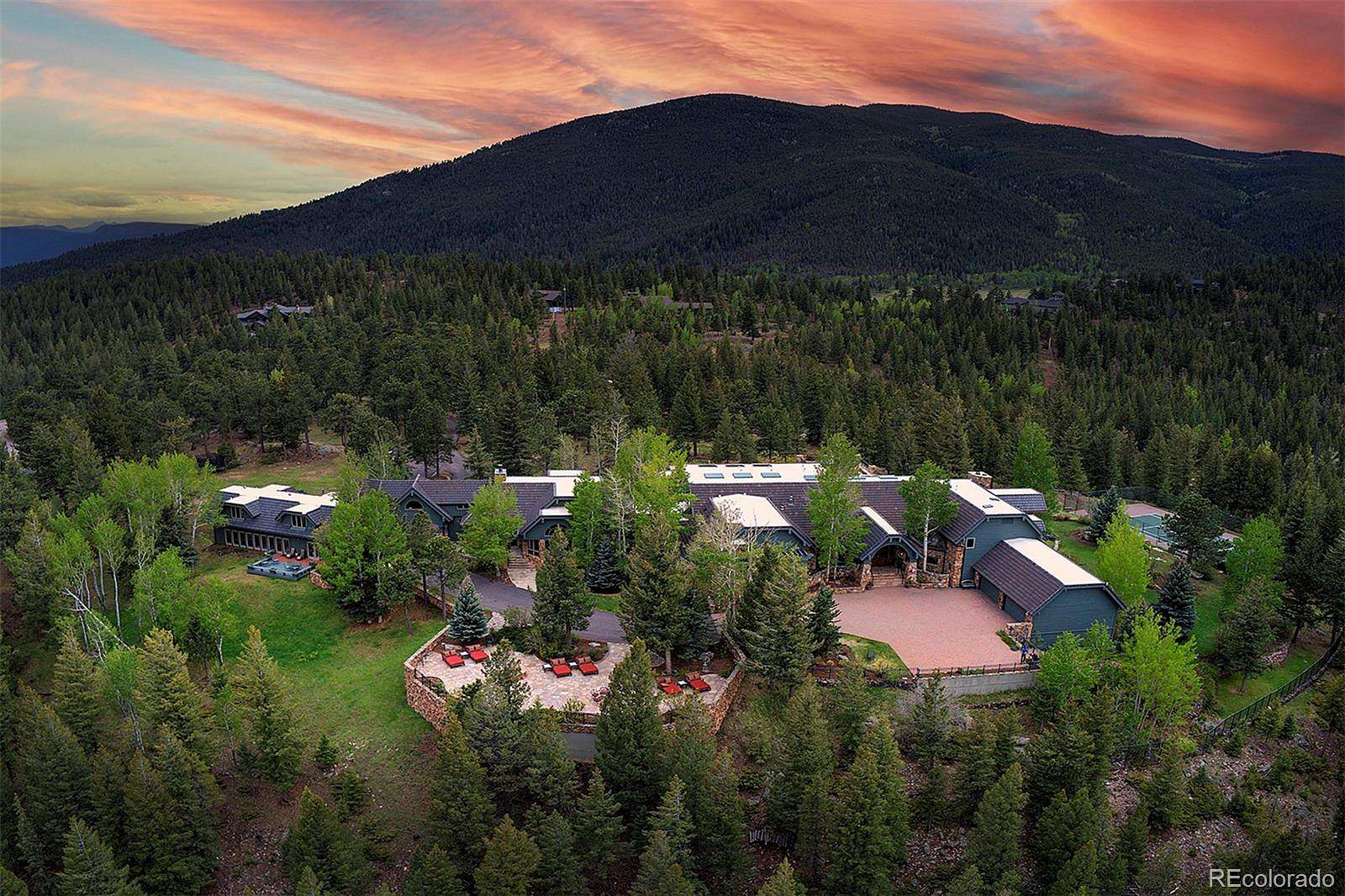 9.48 Acres of Land with Home for Sale in Evergreen, Colorado