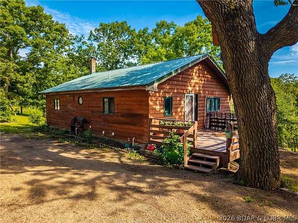 18 Acres of Land with Home for Sale in Gravois Mills, Missouri