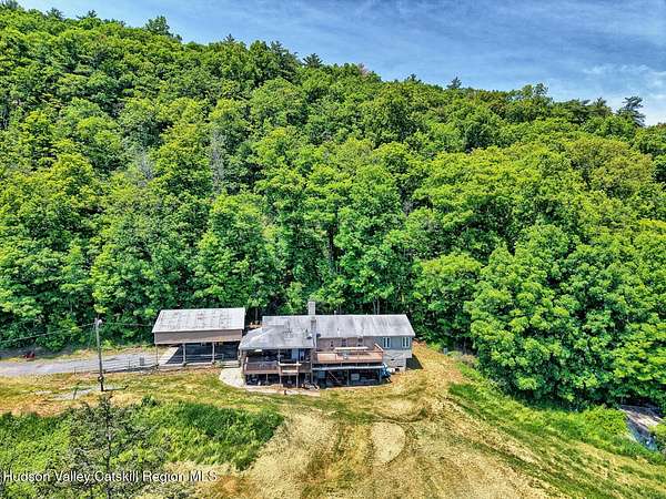 141 Acres of Land with Home for Sale in Catskill, New York