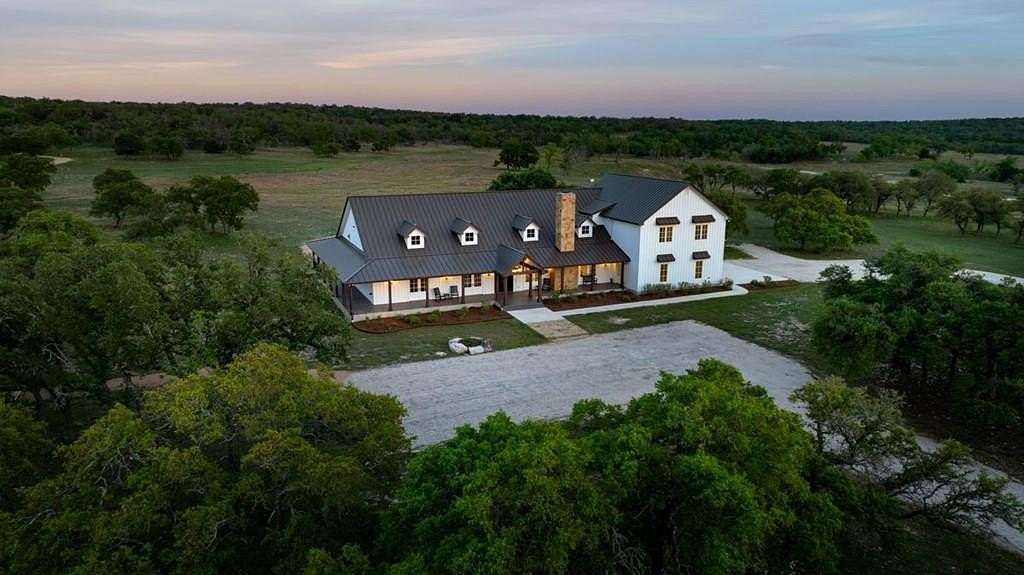 116 Acres of Agricultural Land with Home for Sale in Fredericksburg, Texas