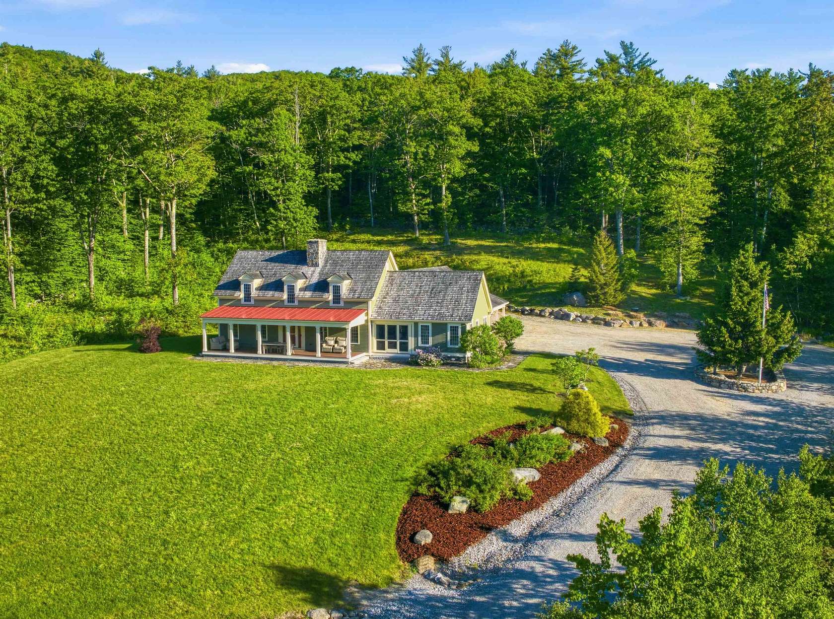 22 Acres of Recreational Land with Home for Sale in Warner, New Hampshire