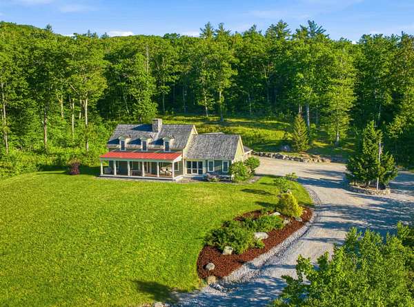 22 Acres of Recreational Land with Home for Sale in Warner, New Hampshire