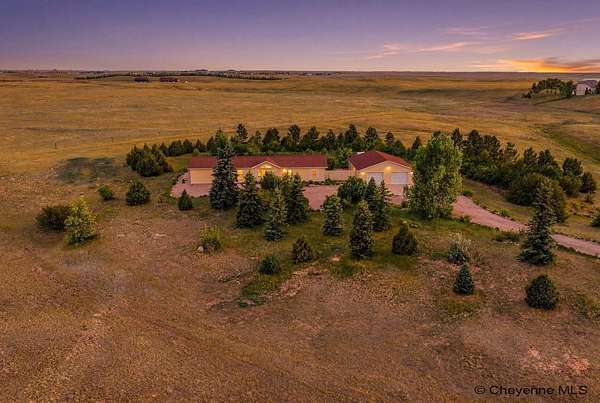 10.7 Acres of Recreational Land with Home for Sale in Cheyenne, Wyoming