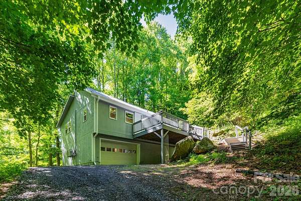 5 Acres of Land with Home for Sale in Burnsville, North Carolina