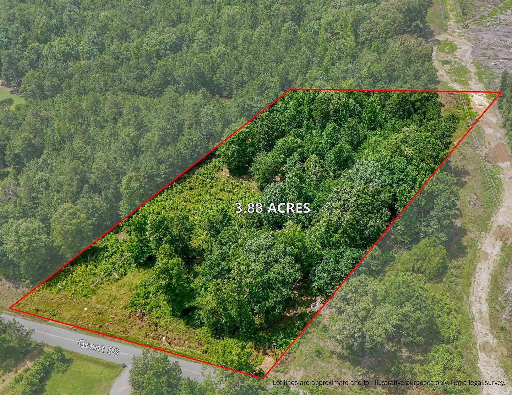 3.88 Acres of Residential Land for Sale in Redfield, Arkansas