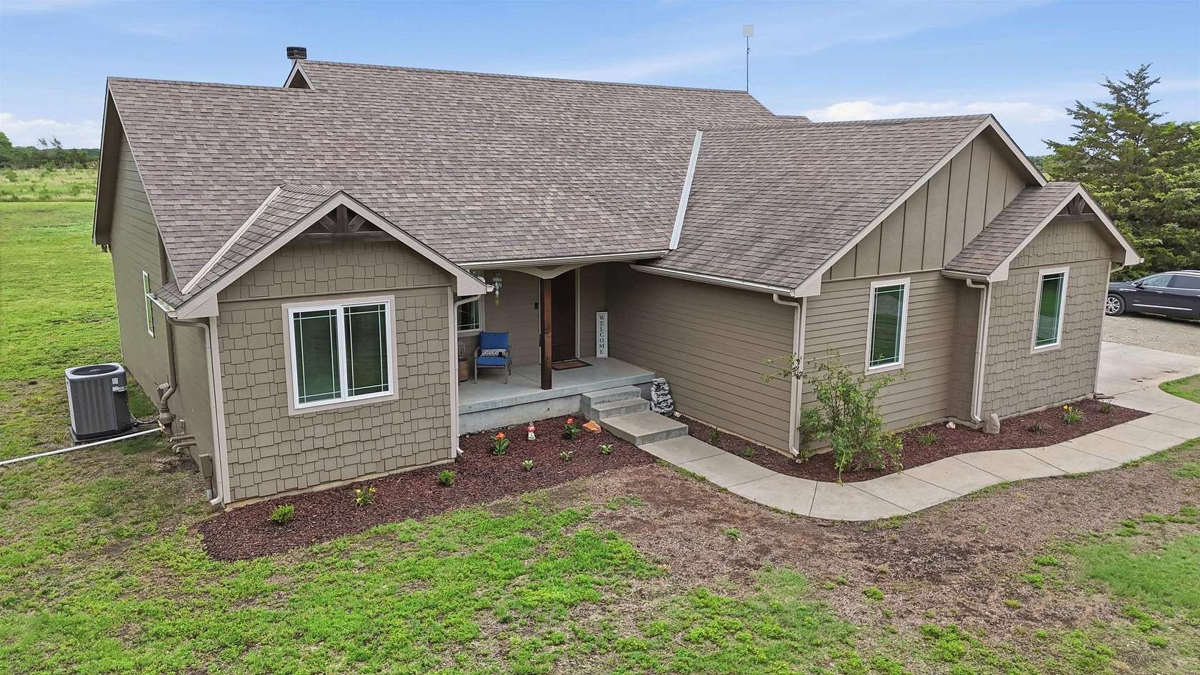 4.82 Acres of Land with Home for Sale in Clearwater, Kansas