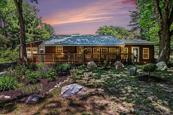 8.26 Acres of Land with Home for Sale in Irons, Michigan