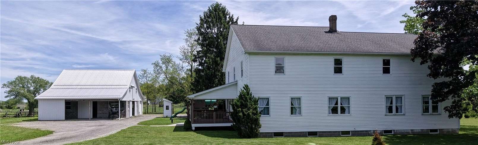 4.46 Acres of Land with Home for Auction in Middlefield, Ohio