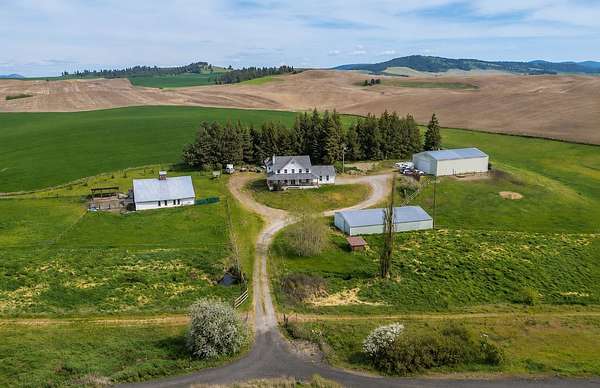 15.2 Acres of Land with Home for Sale in Fairfield, Washington