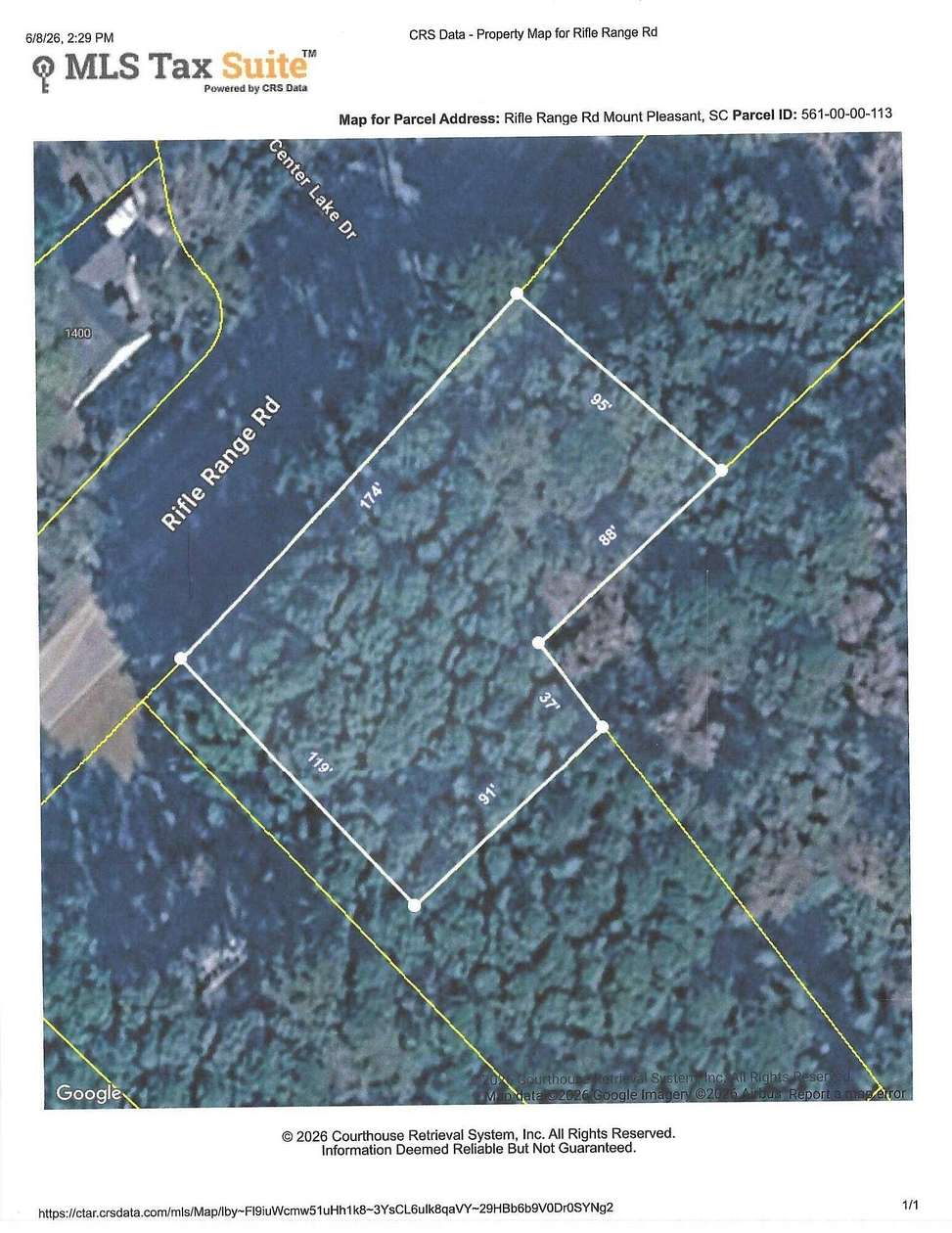 0.43 Acres of Residential Land for Sale in Mount Pleasant, South Carolina