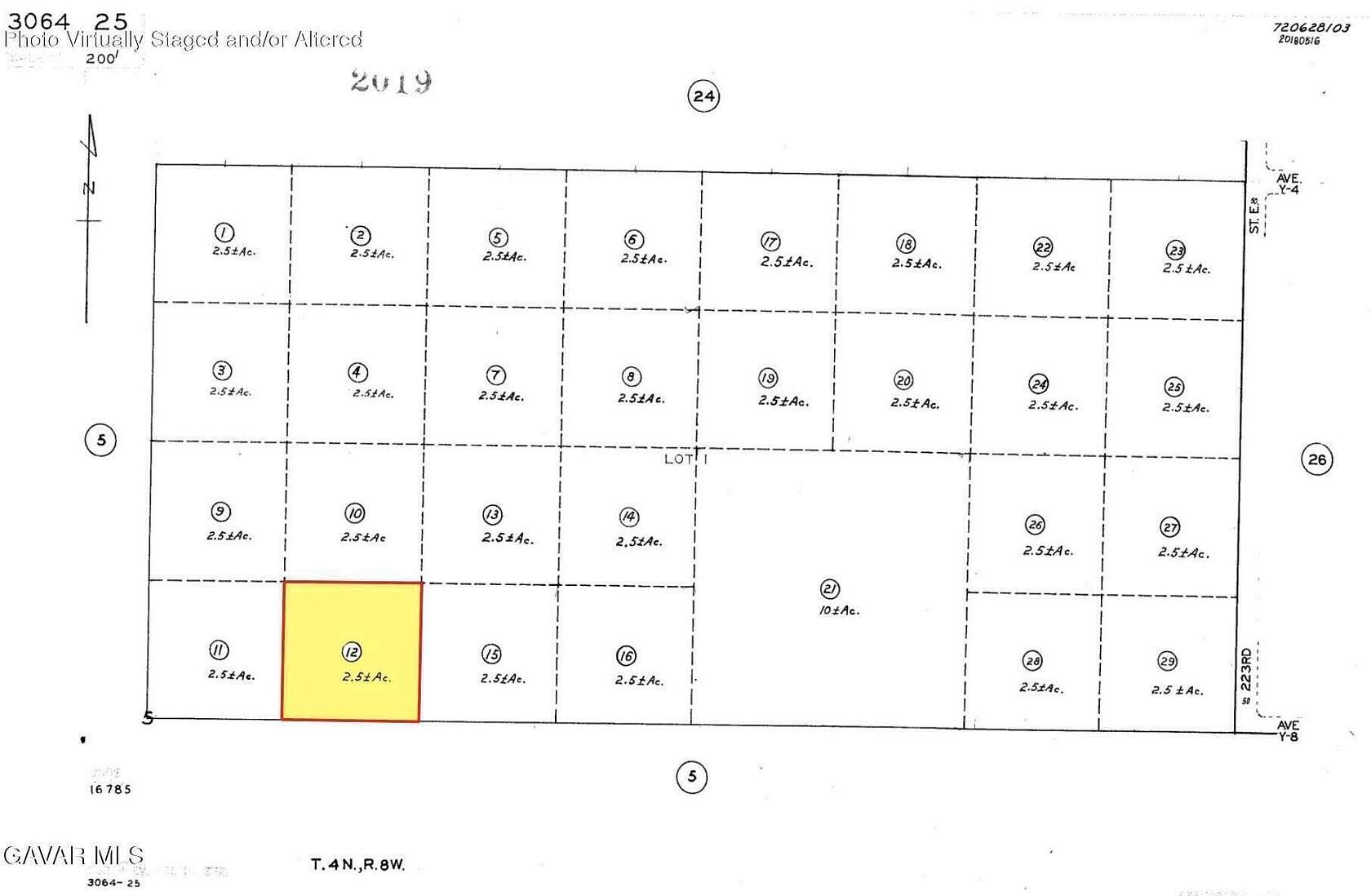 2.55 Acres of Land for Sale in Llano, California