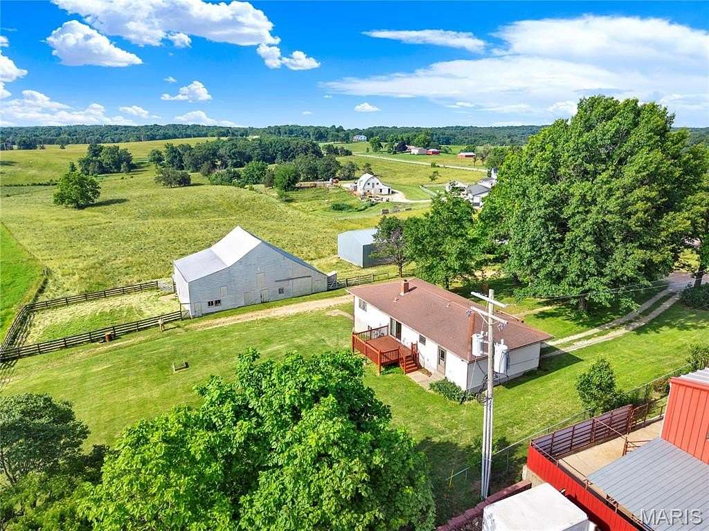 59.7 Acres of Agricultural Land with Home for Sale in New Haven, Missouri