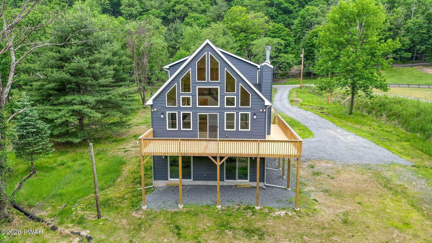 2.22 Acres of Land with Home for Sale in Lackawaxen, Pennsylvania