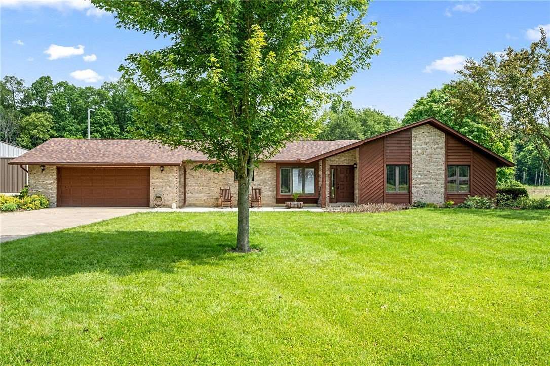 8.62 Acres of Land with Home for Sale in Brookville, Ohio