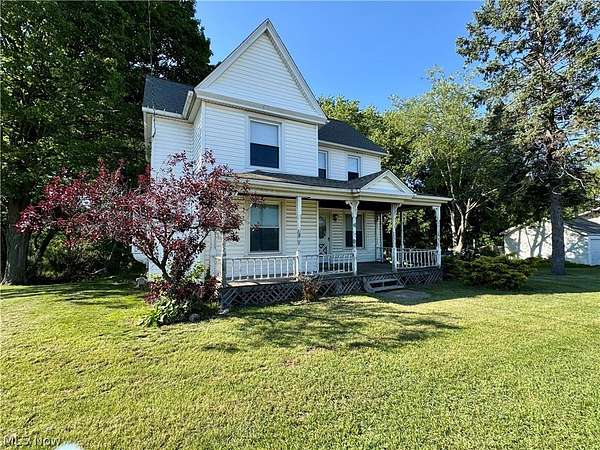 7.7 Acres of Land with Home for Sale in Perry, Ohio