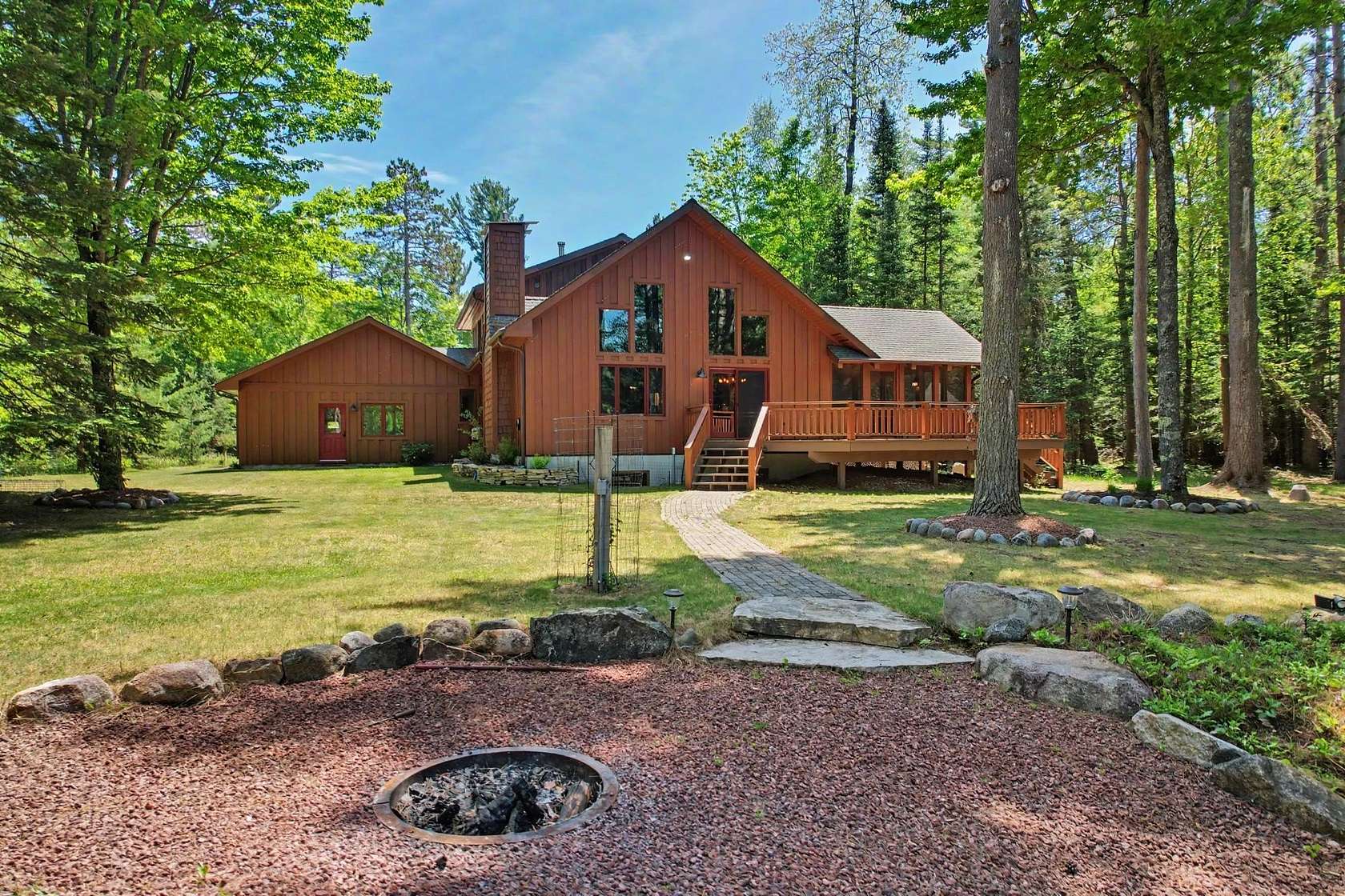1.56 Acres of Land with Home for Sale in Eagle River, Wisconsin