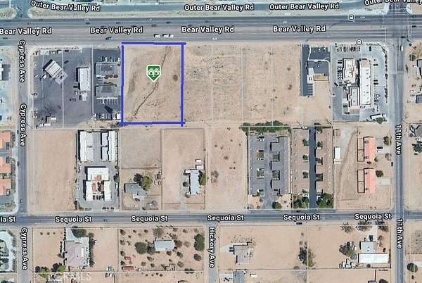 1.4 Acres of Commercial Land for Sale in Hesperia, California