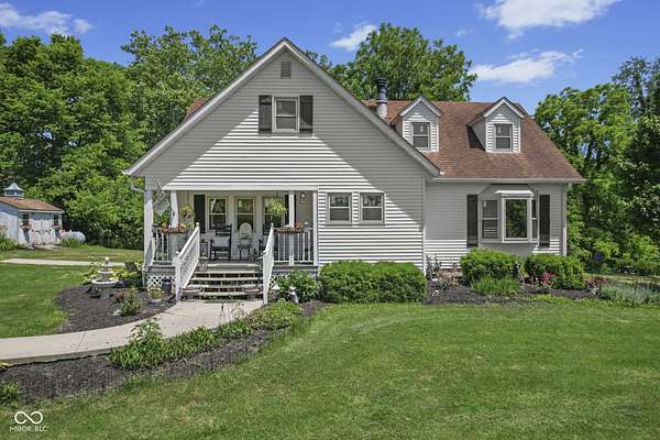 5 Acres of Land with Home for Sale in Gosport, Indiana