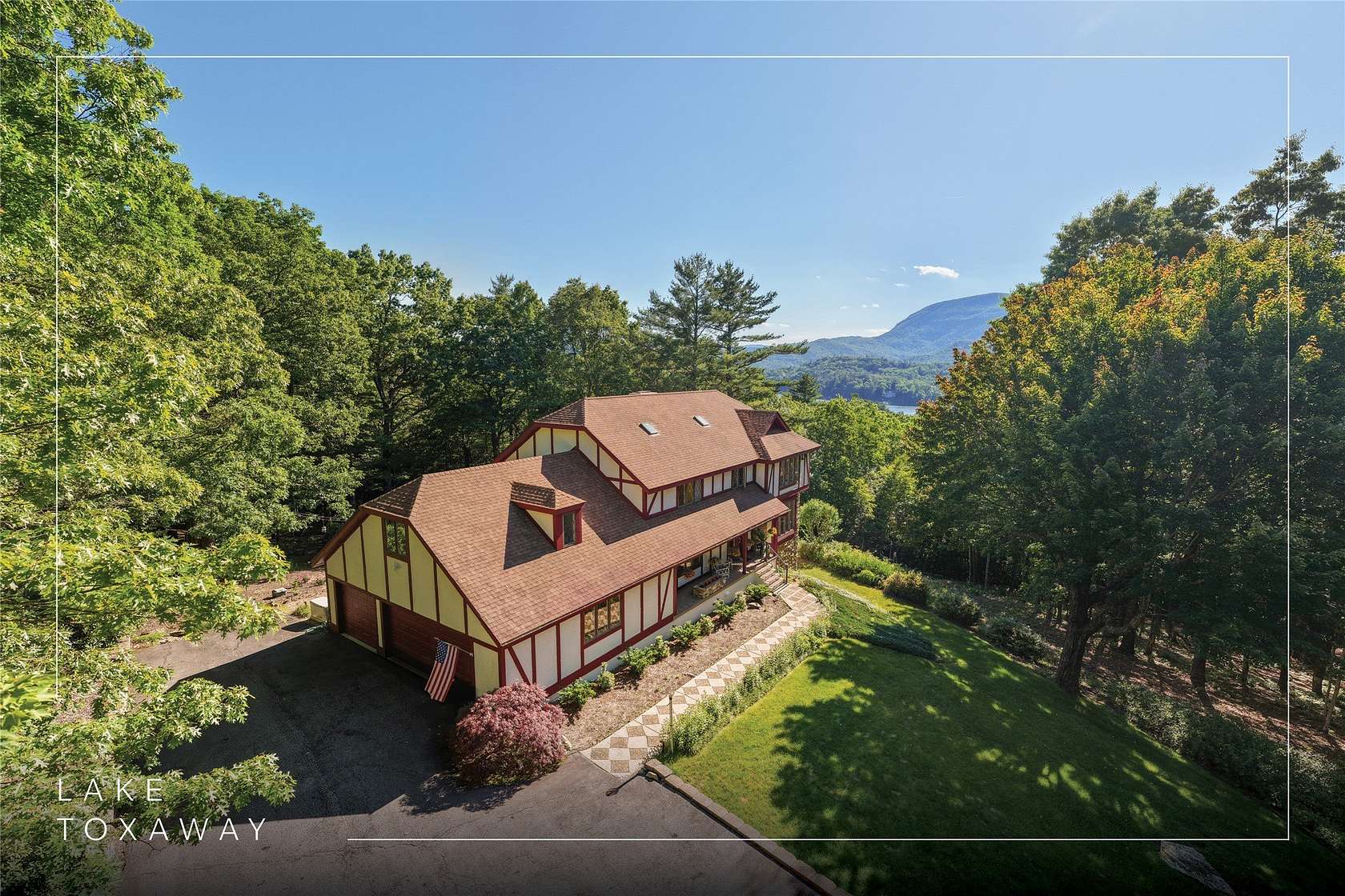 2.8 Acres of Land with Home for Sale in Lake Toxaway, North Carolina