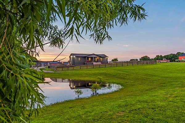35.8 Acres of Agricultural Land with Home for Sale in Summertown, Tennessee