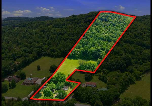 10 Acres of Land with Home for Sale in Pleasant Shade, Tennessee
