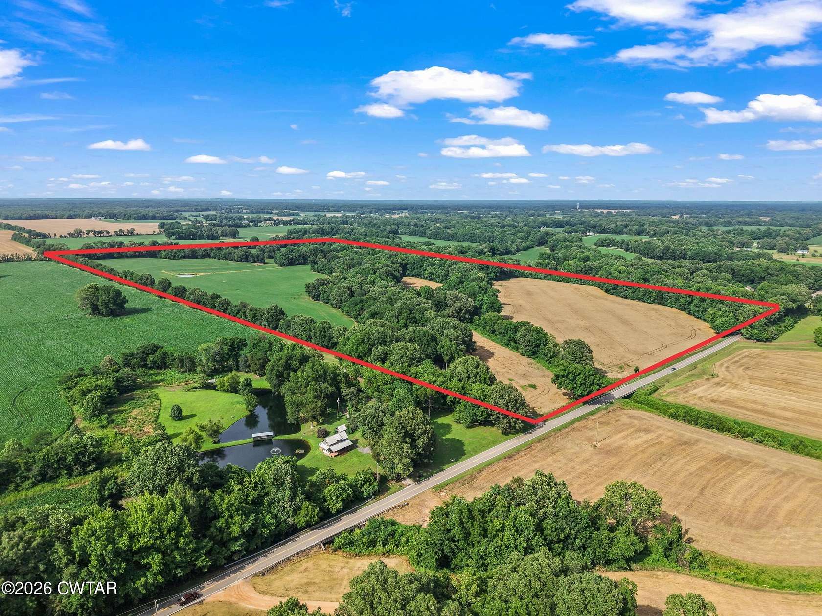 110 Acres of Land for Sale in Bells, Tennessee