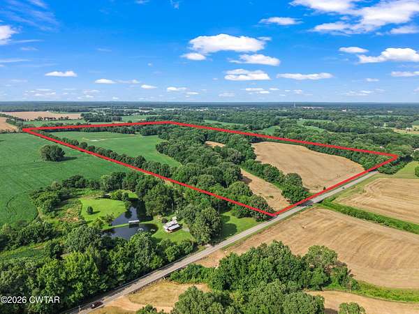 110 Acres of Land for Sale in Bells, Tennessee