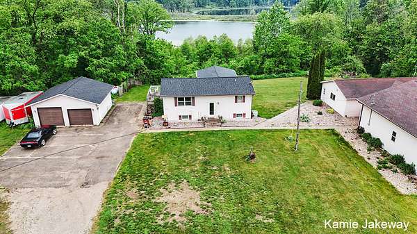 4.42 Acres of Land with Home for Sale in Belding, Michigan