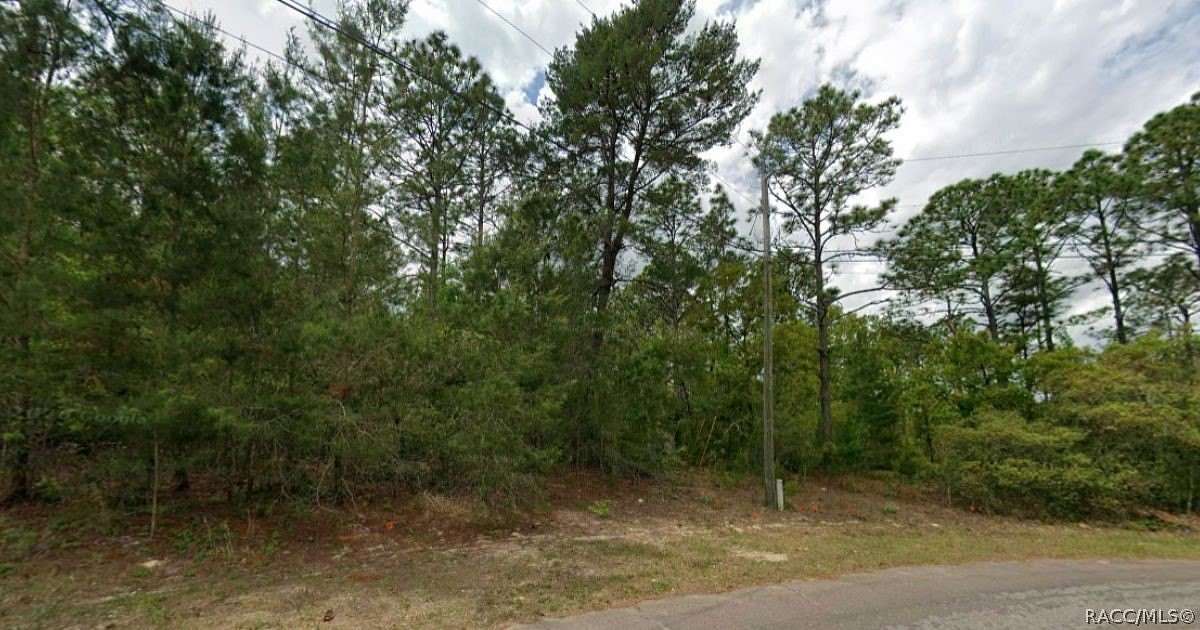 0.37 Acres of Residential Land for Sale in Citrus Springs, Florida