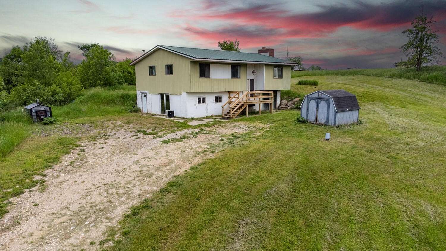 4 Acres of Land with Home for Sale in Hesperia, Michigan