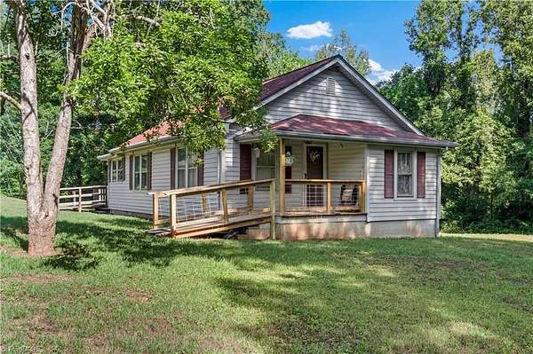 3.57 Acres of Land with Home for Sale in Moravian Falls, North Carolina