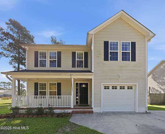 2.66 Acres of Land with Home for Sale in Hubert, North Carolina