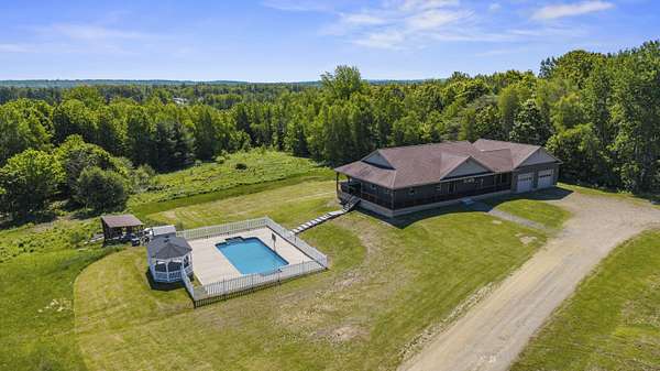 62 Acres of Land with Home for Sale in Sidney, Maine