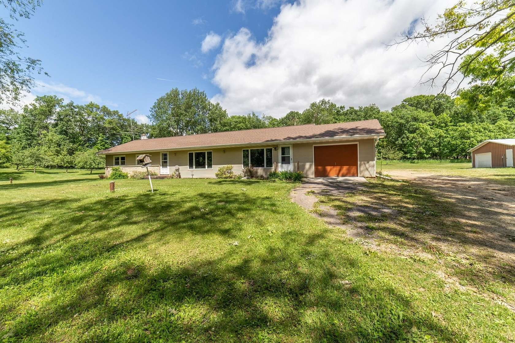 4 Acres of Land with Home for Sale in Oxford, Wisconsin