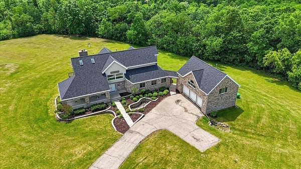 15 Acres of Land with Home for Sale in Blue Mounds, Wisconsin