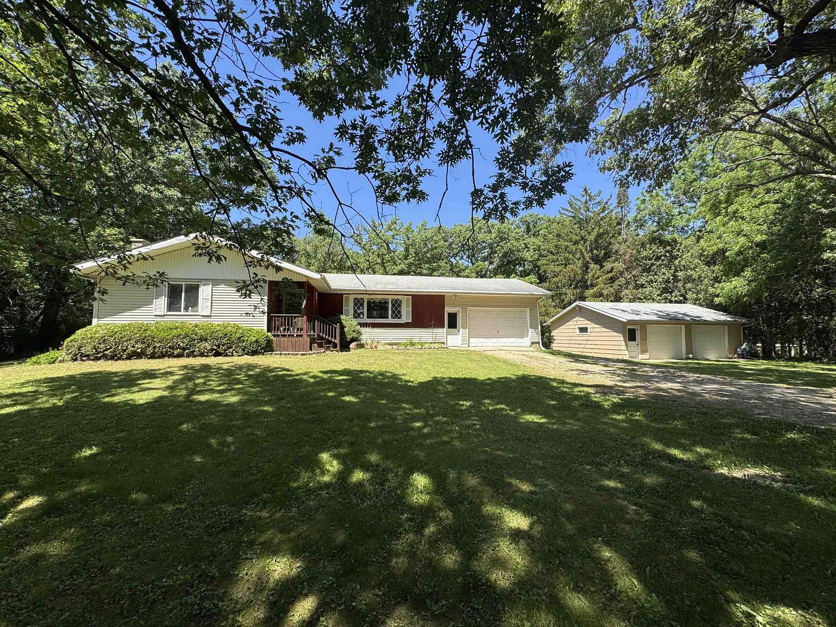 1.86 Acres of Land with Home for Sale in Janesville, Wisconsin