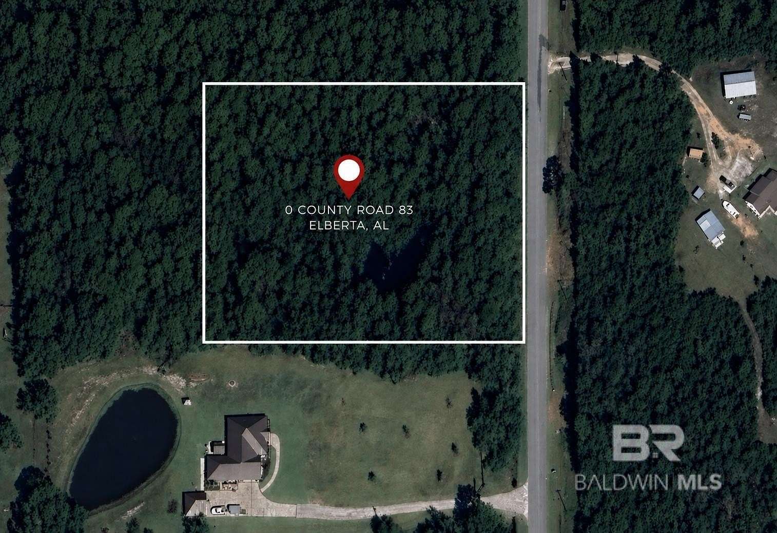 6.57 Acres of Land for Sale in Elberta, Alabama