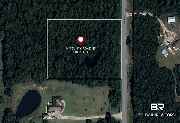6.57 Acres of Land for Sale in Elberta, Alabama