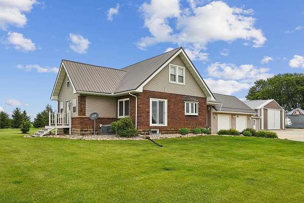 3.32 Acres of Land with Home for Sale in Ionia, Iowa